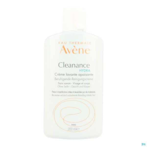 Avene Cleanance Hydra Cr Lavante Apaisante 200ml