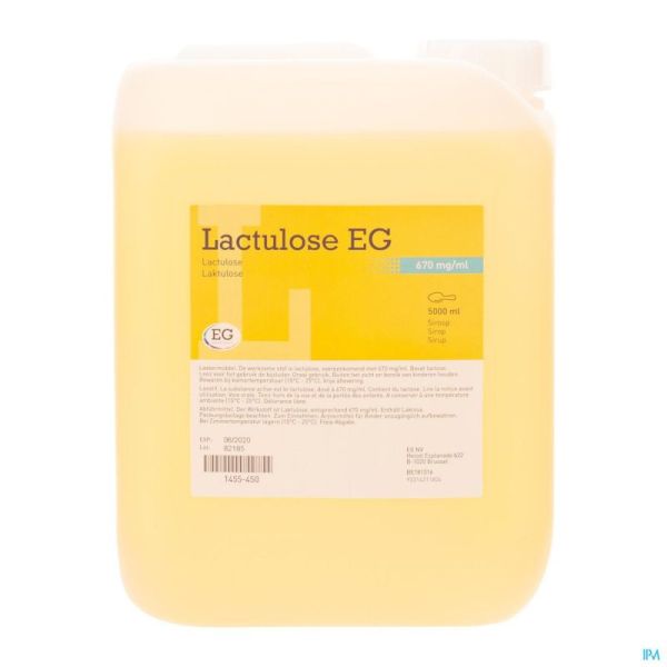 Lactulose eg sirop 670mg/ml 5000ml