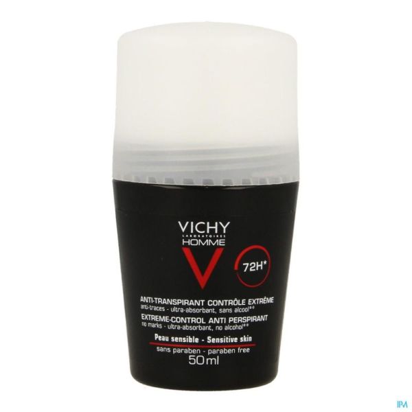 Vichy Homme Deo A/transp. 72h Bille 50ml