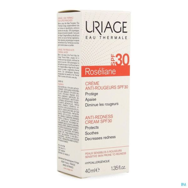 Uriage Roseliane Creme Anti Rougeurs Ip30 40ml