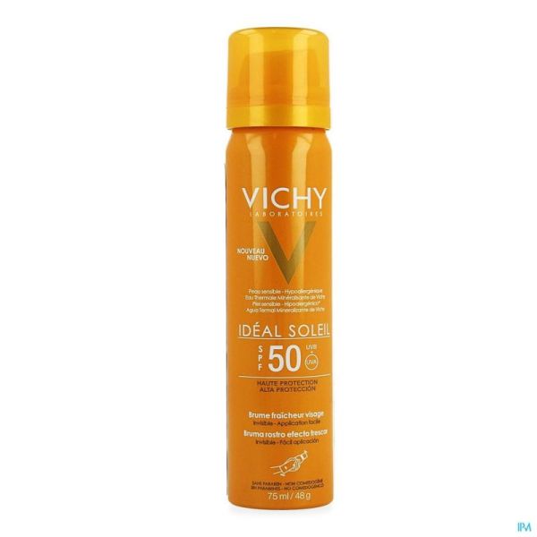 Vichy ideal soleil brume fraich. visage ip50  75ml