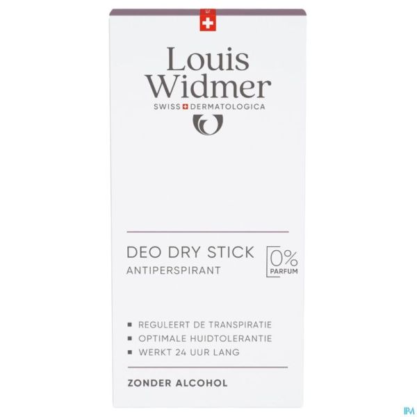 Widmer Body Deo Dry Stick A/transpirant N/parf50ml