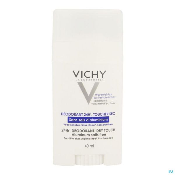 Vichy Deo P React. S/sel Alu Stick 24h 40ml