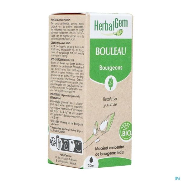 Herbalgem Bouleau Bio Melange 30ml