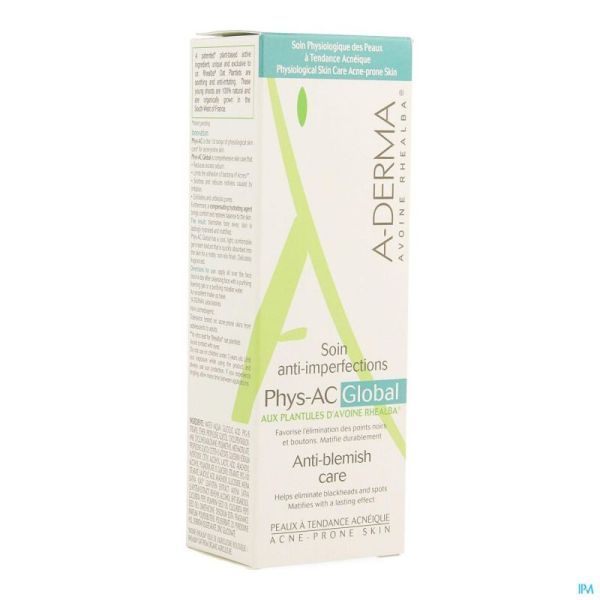 Aderma Phys-ac Global Cr A/imperfection Tube 40ml