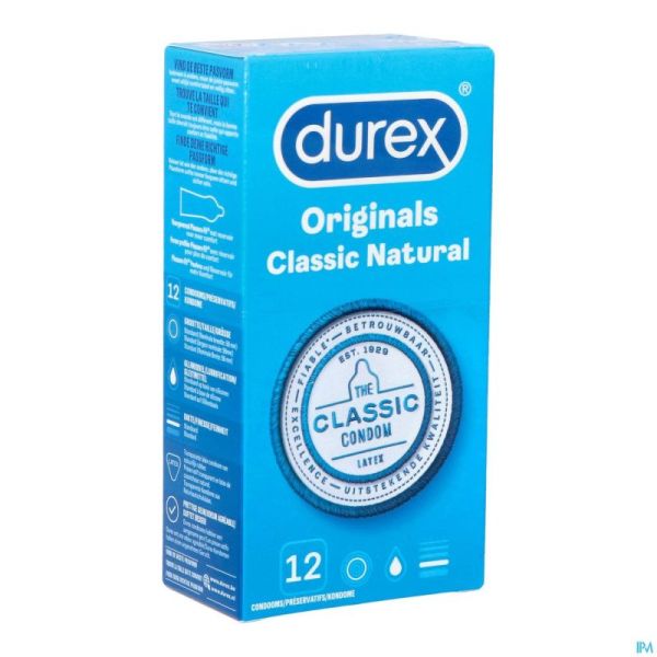 Durex classic condoms 12
