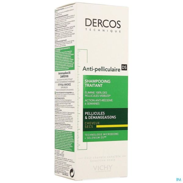 Vichy dercos a/pell chev. sec reno sh    200ml