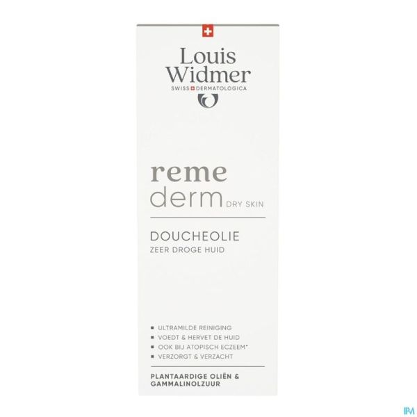 Widmer Remed Dry Skin Huile Douche Parf 200ml