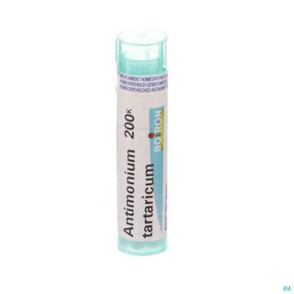 Antimonium Tartaricum 200k Gr 4g Boiron