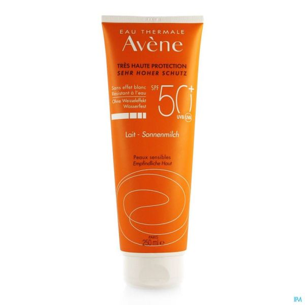 Avene Sol Lait Tres Haute Protect. Ip50+ 250ml Nf