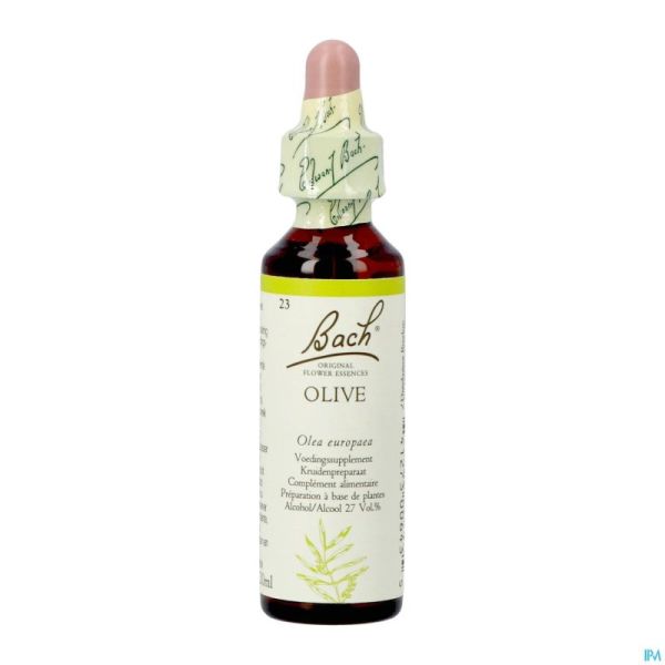 Bach flower remedie 23 olive    20ml