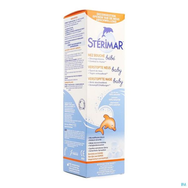 Sterimar bebe hypertonique spray nasal 100ml