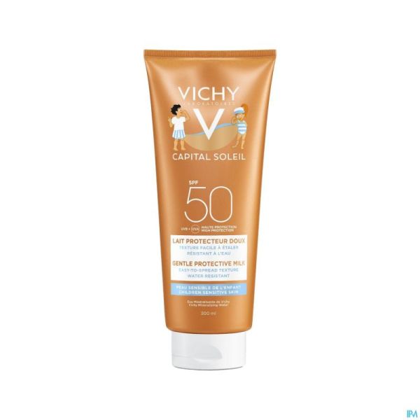 Vichy Capital Soleil Ip50+ Lait Enfant Peau Sensible 300ml