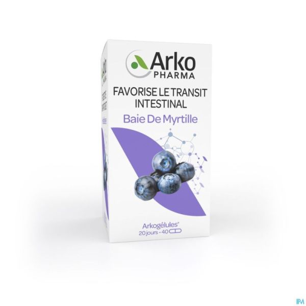 Arkogelules Myrtille Caps 40
