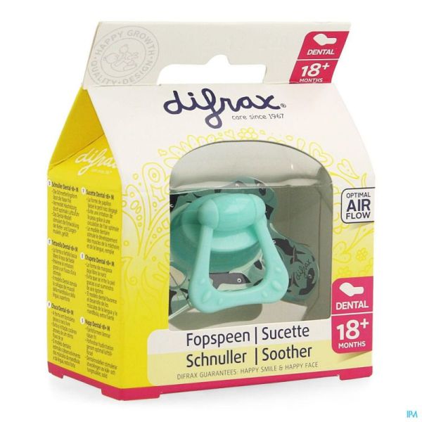 Difrax Sucette Sil Dental Xtra Forte +18m 342