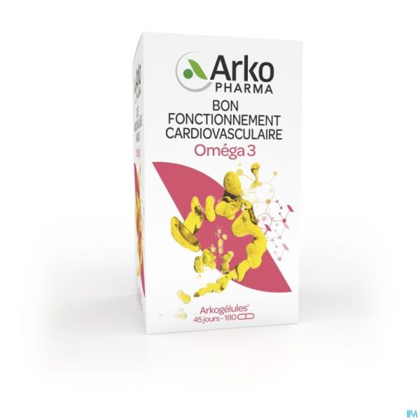 Arkogelules omega 3 origine marine    180