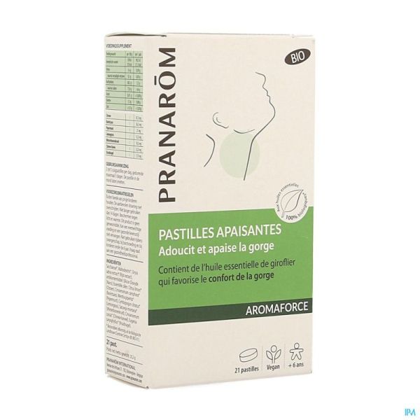 Aromaforce bio pastilles apaisantes    21