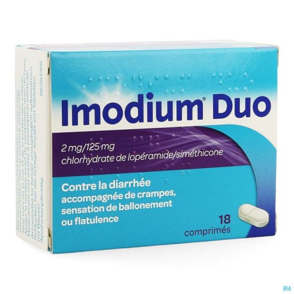 Imodium duo tabl 18