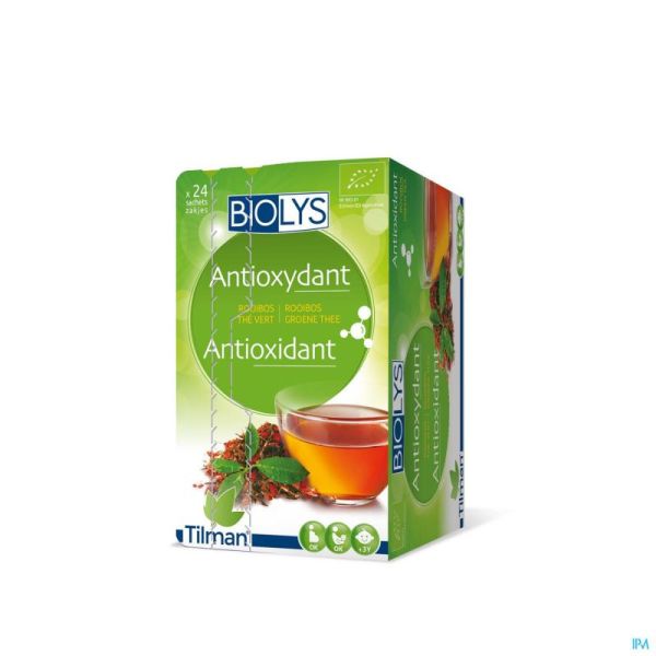 Biolys rooibos the vert sach 24