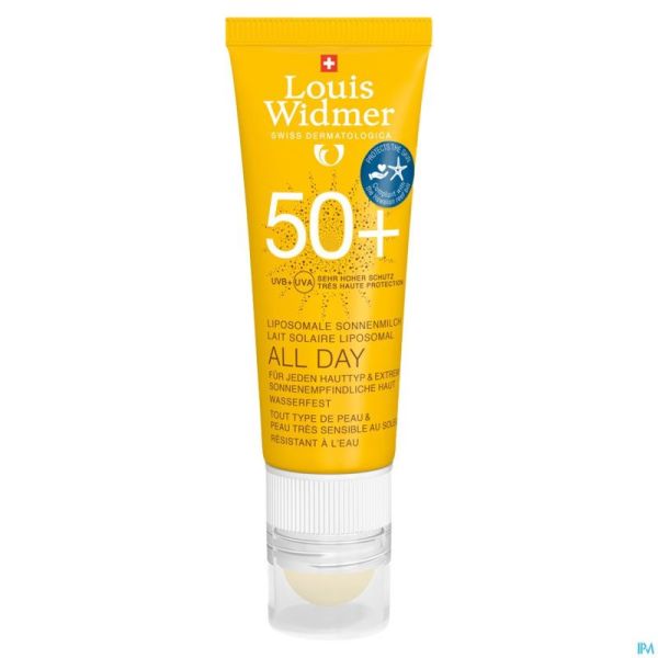 Widmer Sun All Day 50+ Soin Levres Stick Uv P 25ml