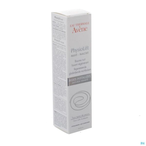 Avene Physiolift Baume Nuit Lissant Regener. 30ml