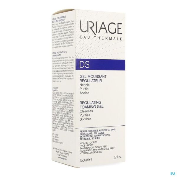 Uriage Ds Gel Nettoyant Tube 150ml