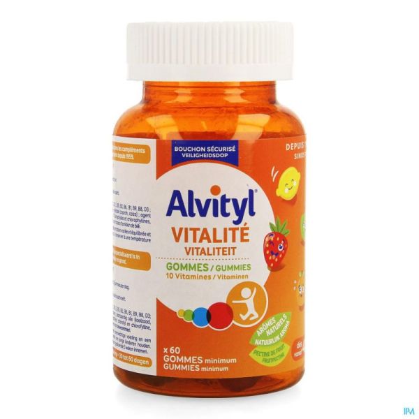 Alvityl vitalite    gommes 60