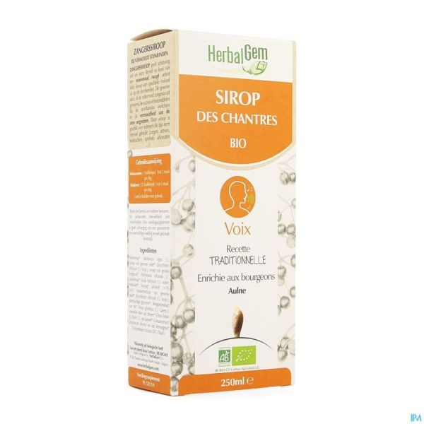 Herbalgem Sirop Des Chantres 250ml