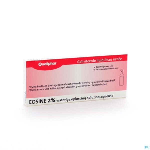 Eosine 2% Qualiphar Monodosissen Amp 10x2ml