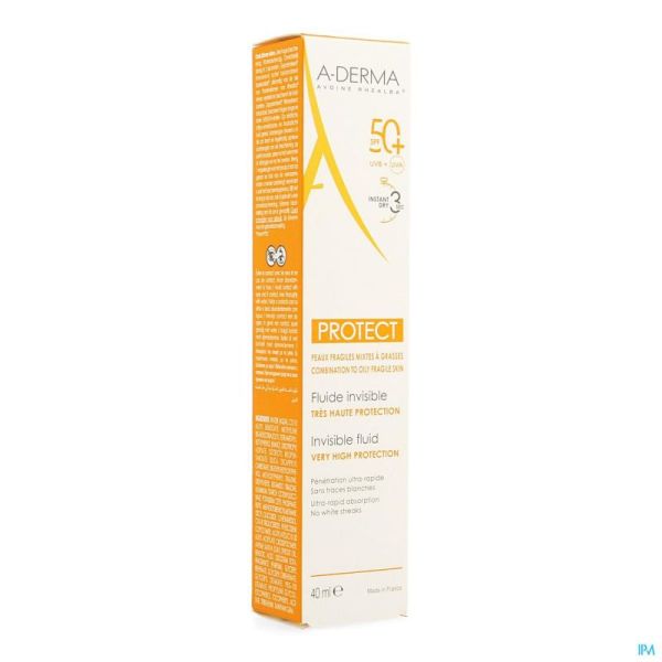 Aderma Protect Fluide Invisible 40ml