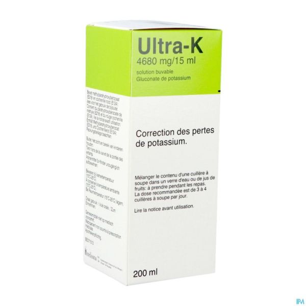 Ultra K Sol. Potassium 200ml