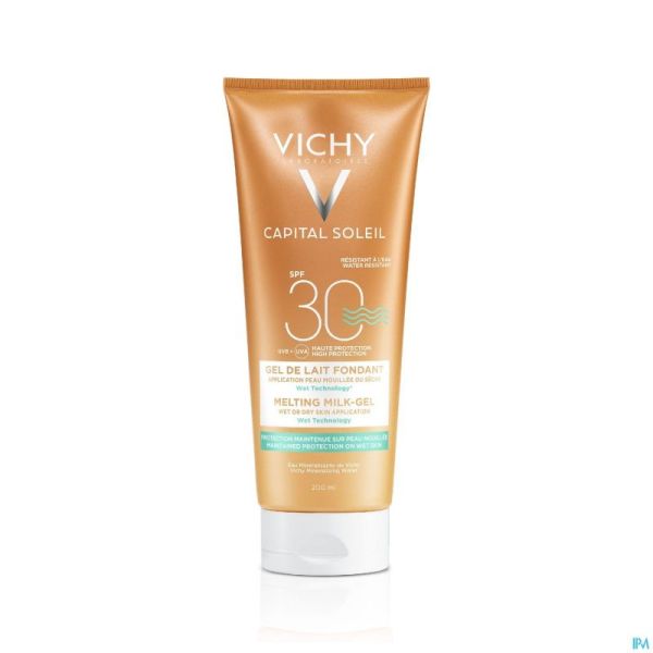 Vichy capital idéal soleil ip30 gel lait ultra fondant. 200ml