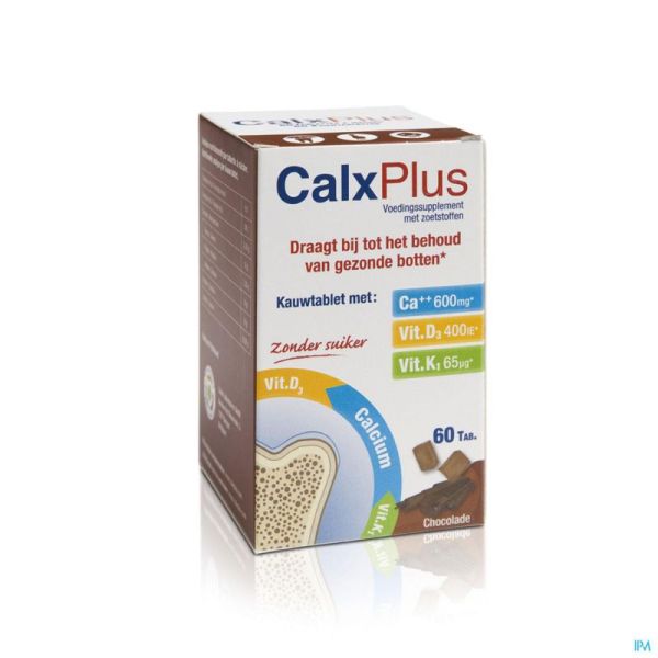 Calx-plus chocolat    comp 60