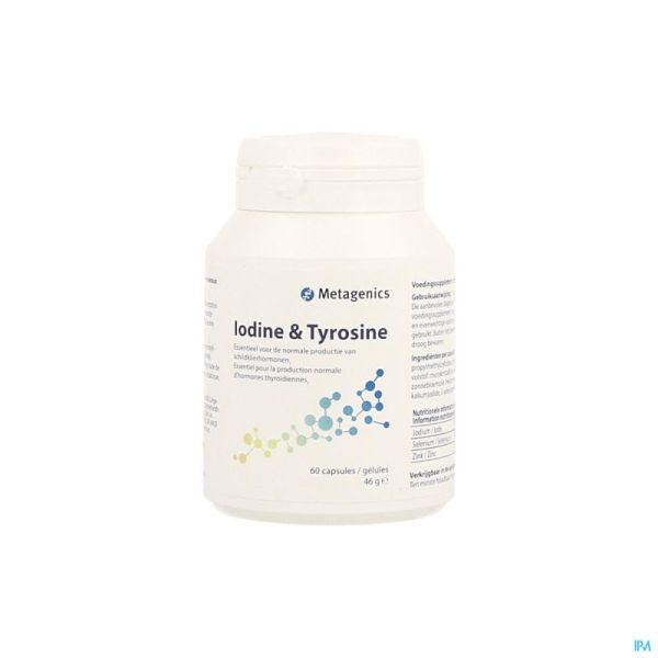 Iodine & Tyrosine V2 Caps 60 26188 Metagenics