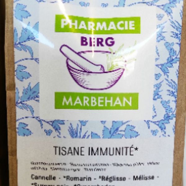 Pharmacie Berg Tisane Immunité 100g
