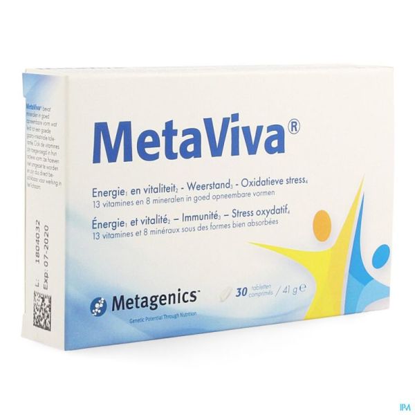 Metaviva    comp 30 metagenics