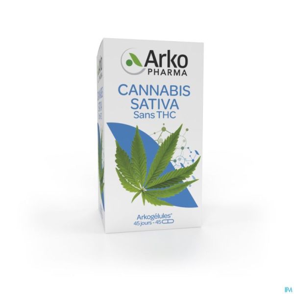 Arkogelules Cannabis Sativa 40g