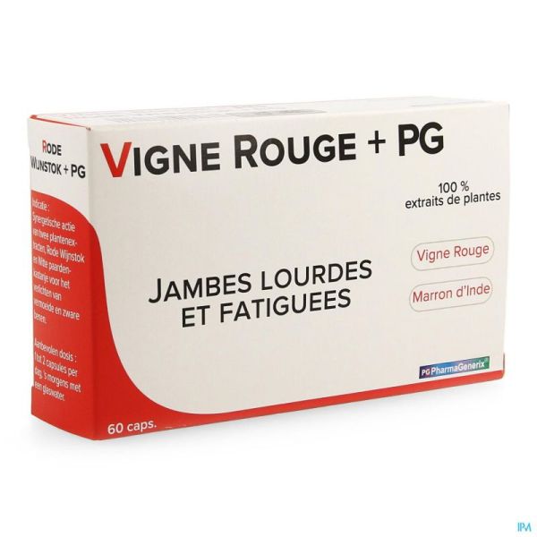 Vigne rouge+ pg pharmagenerix blister caps  60