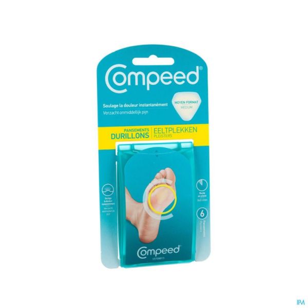 Compeed pansement durillons pieds medium  6