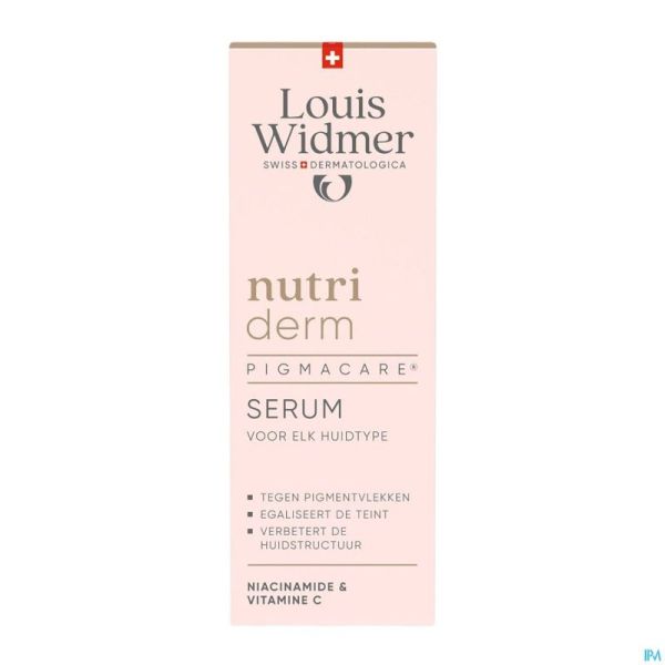Widmer Nutriderm Pigmacare Serum Parf Fl 30ml